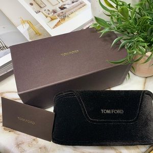Tom Ford Sunglasses Case + Box